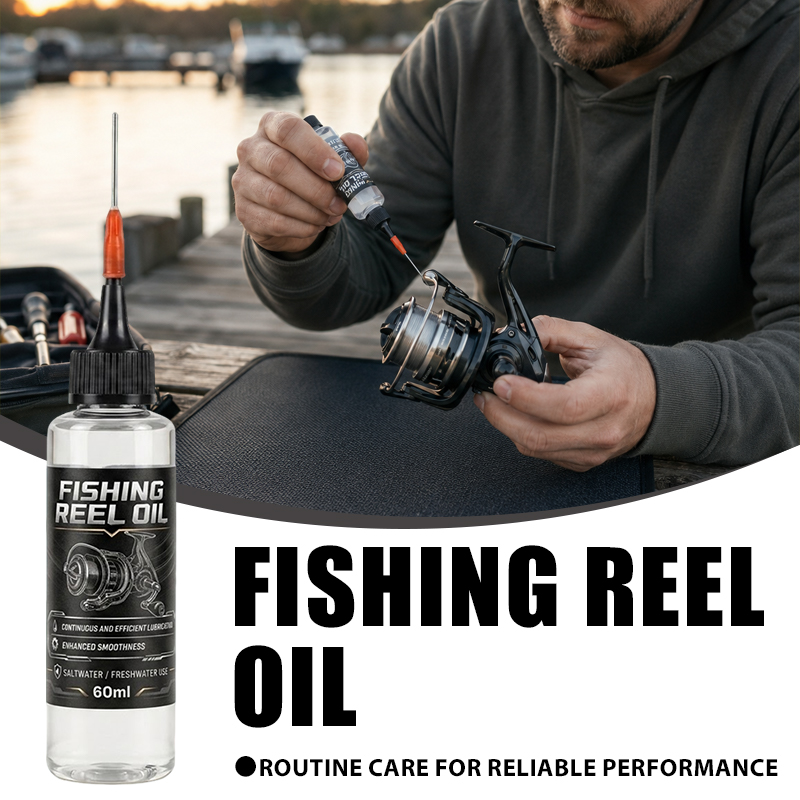 Fishing Reel Oil Lubricant Liq - Reel Repair Kit recension och pris