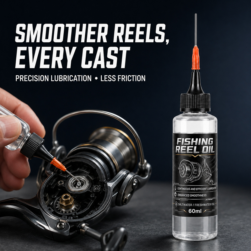 Fishing Reel Oil Lubricant Liq - Reel Repair Kit recension och pris