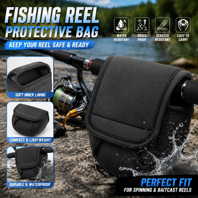 Fishing Reel Protective Cover  - Reel Bag recension och pris