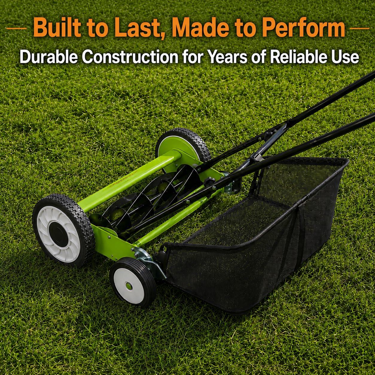 18 Inch Push Reel Lawn Mower,  - Conventional Reel recension och pris