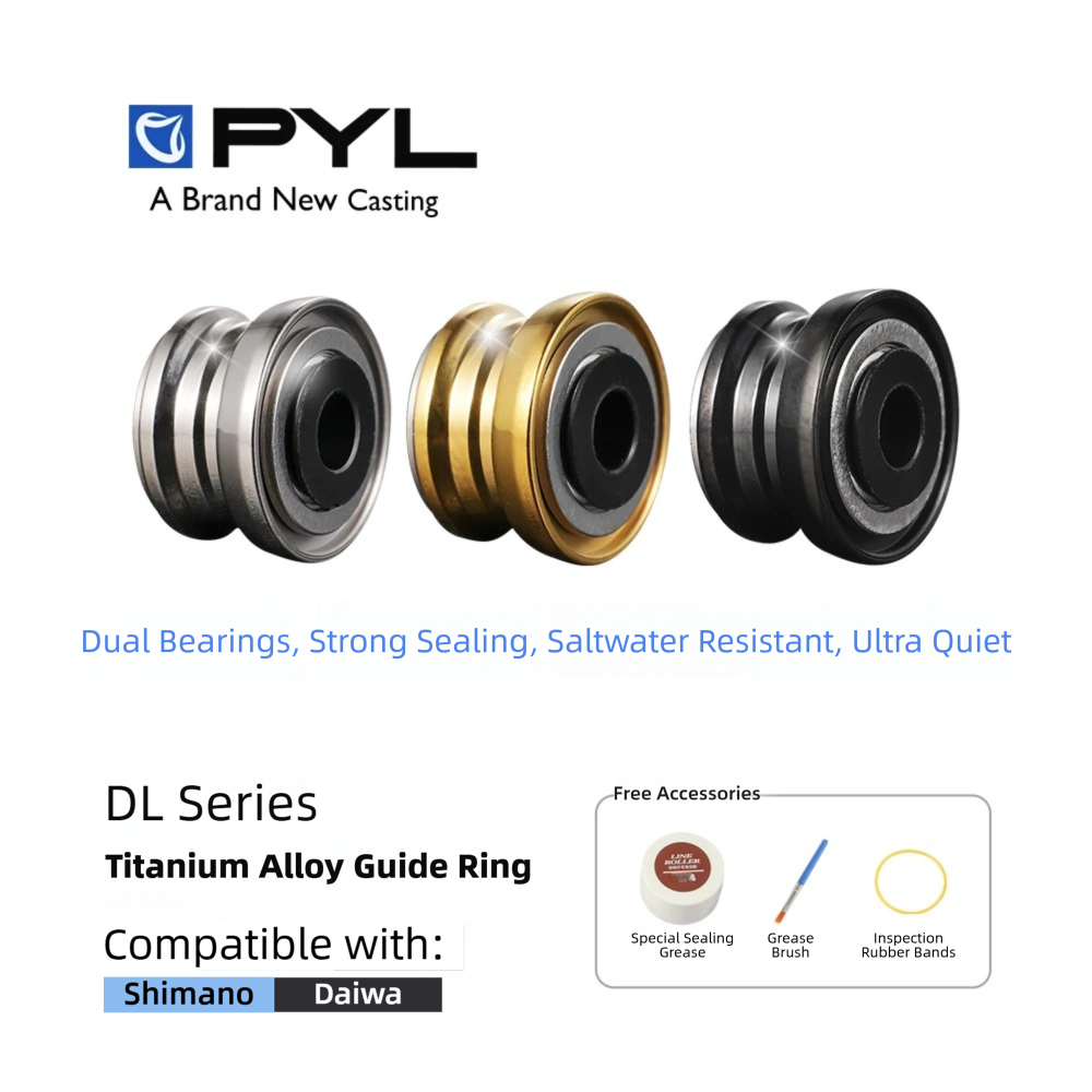 PYL Titanium Alloy Double Bear - Conventional Reel recension och pris