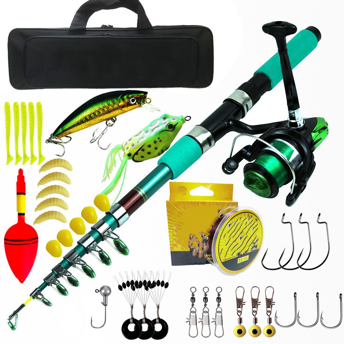 Portable Ultralight Carp Teles - Reel Bag recension och pris