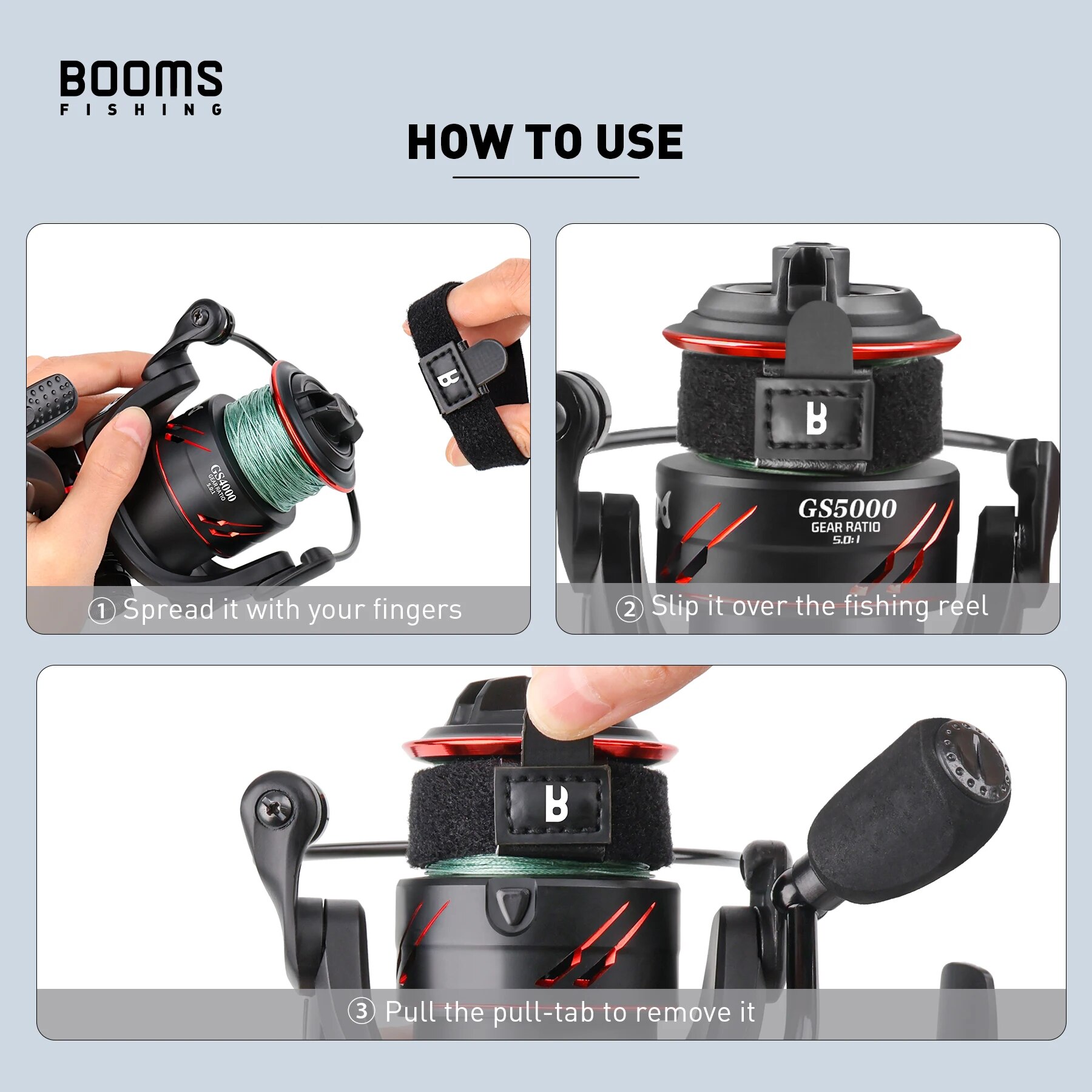Booms Fishing SB1 4Pcs Spinnin - Fly Reel recension och pris